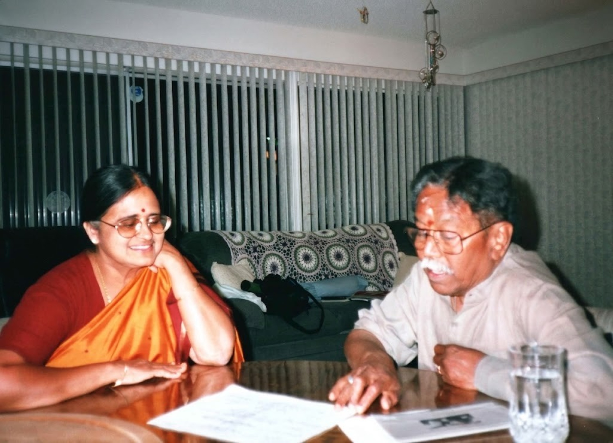Dr. Viswa and Radha